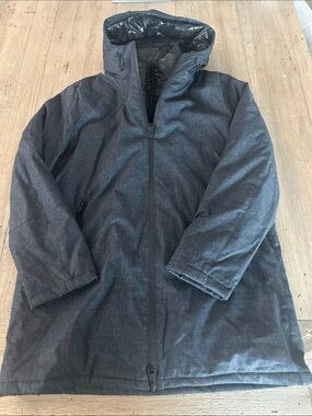 Kenneth Cole Water Resistant Coat with Quilted Bib